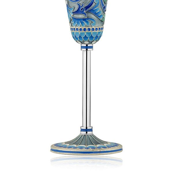 Бокал для ликера из серебра