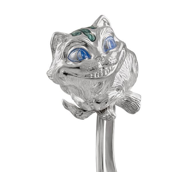 Ситечко «Чеширский кот» из серебра