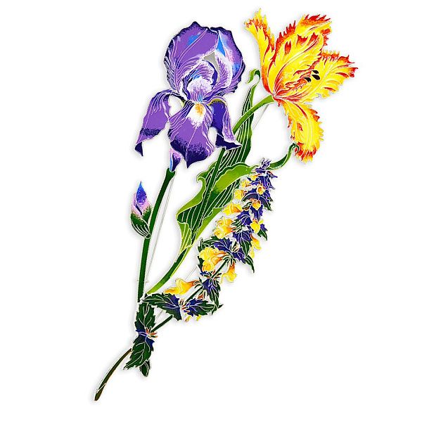 Брошь «Ирис»