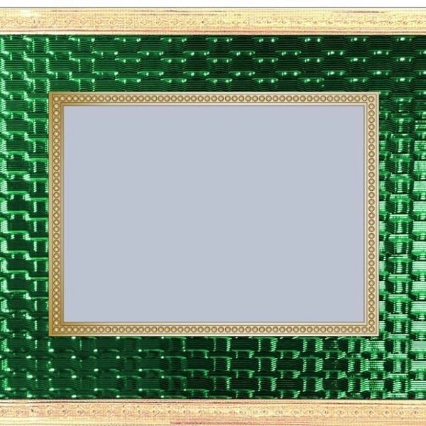 Рамка для фото с деревом и ювелирным стеклом