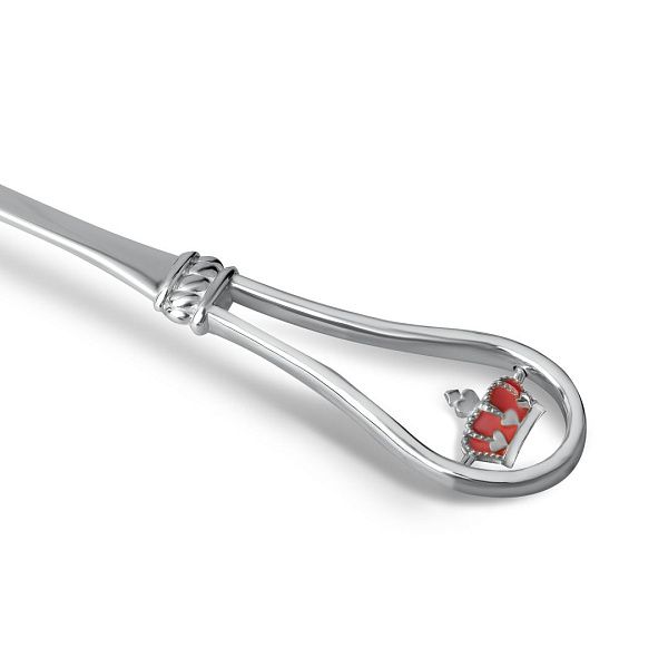 Ложка детская из серебра 