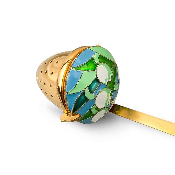 Чайница из серебра 