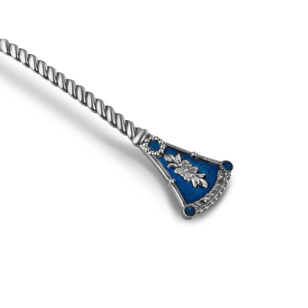 Ложка чайная «Берега Невы» из серебра