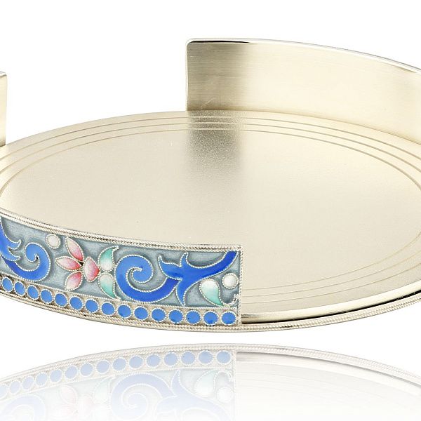 Подставка для коустеров из серебра 