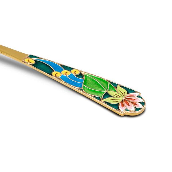 Ложка чайная из серебра 